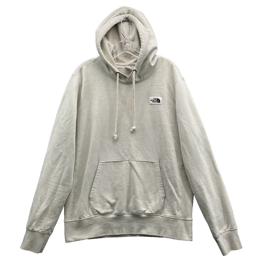 The North Face Hoodie Men's Medium Ivory Gorpcore Outdoor Minimalist Athleisure